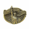Jeans Friend New Vintage Bronze Plated Liberty Enlightening The World Belt Buckle Gurtelschnalle Boucle De Ceinture jeans friend kopen in de aanbieding