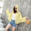 LIXIALE Womens Summer Short Jacket Outdoor Ultra-thin Breathable Sunscreen Clothing