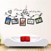Homegeek Love Birds Photo Frame Art Wall Stickers Decal Romantic Wedding Room Decor homegeek kopen in de aanbieding