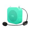 See me here T900 UHF wireless automatic matching bee portable loudspeaker high power waist teacher teaching tour guide special water green