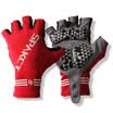 Sparkct Skeleton S13G03 nature short elasticity super-fit ride riding gloves red L code