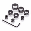 Gbtiger 8Pcs 3 16Mm Carbon Steel Drill Depth Stop Collars Dowels Chuck With Hex Wrench gbtiger kopen in de aanbieding