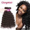 Glary Mongolian 8A Unprocessed Human Hair Bundles Deep Wave Virgin 3 100 Cheap Weaves For Black Women glary kopen in de aanbieding