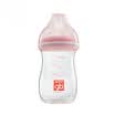 Gb good child imitation breast milk real wide-caliber newborn glass bottle 180ml hug series - pink