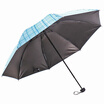 Joy Collection Paradise Umbrella Color Weave Vinyl Three Fold Blue 33346E joy collection kopen in de aanbieding