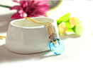 Necklace high-end imported crystal dolphin bay lovers sweater chain Stylish&versatile