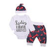 Duopindun Au Stock Newborn Baby Boys I Have Arrived Tops Romper Pants Outfits Set Clothes duopindun kopen in de aanbieding Duopindun Au Stock Newborn Baby Boys I Have Arrived Tops Romper Pants Outfits Set Clothes duopindun kopen in de aanbieding