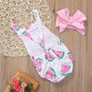 Duopindun Cute Baby Girl Watermelon Romper Bodysuitheadband Summer Clothes Sunsuit 0 24M duopindun kopen in de aanbieding Duopindun Cute Baby Girl Watermelon Romper Bodysuitheadband Summer Clothes Sunsuit 0 24M duopindun kopen in de aanbieding