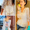 Meihuid New Ladies Women Chiffon Lace Casual Blouse Long Sleeve Shirt Tops Plus Size meihuid kopen in de aanbieding