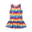 Duopindun Au Stock Striped Kids Baby Girl 3D Cloud Cotton Sleeveless Dress Sundress Summer duopindun kopen in de aanbieding