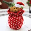 Christmas Candy Bag Santa Claus Snowmen Gift Bag Children Storage Bag Decoration