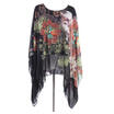 Duopindun Floral Women Summer Batwing Sleeve Loose Chiffon Tops T Shirt Blouse Us Stock duopindun kopen in de aanbieding