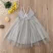Vestido de fiesta de la princesa del bebé de EE UU