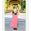 Vestido de ropa de madre e hija con traje familiar a juego de EE UU Vestido de vagabundo de niña bebé
