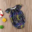Nueva Infant Kids Baby Boy niña Costura Patrón Romper Body Traje Trajes