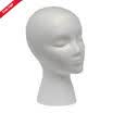 Female Styrofoam Mannequin Head Model Foam Wig Glasses Display Hat