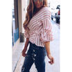 Meihuid Sexy Women V Neck Long Sleeve Blouse T Shirt Ladies Casual High Waist Lacing Top meihuid kopen in de aanbieding Meihuid Sexy Women V Neck Long Sleeve Blouse T Shirt Ladies Casual High Waist Lacing Top meihuid kopen in de aanbieding