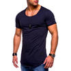 Meihuid Mens Slim Fit O Neck Short Sleeve Muscle Tee Shirts Casual T Shirt Tops Blouse meihuid kopen in de aanbieding Meihuid Mens Slim Fit O Neck Short Sleeve Muscle Tee Shirts Casual T Shirt Tops Blouse meihuid kopen in de aanbieding