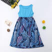 Canis Matching Party Dresses Women Girls Peacocks Tail Dress Family Clothes Summer canis kopen in de aanbieding Canis Matching Party Dresses Women Girls Peacocks Tail Dress Family Clothes Summer canis kopen in de aanbieding