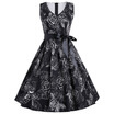 Gbtiger A Line Floral Print Vintage Dress gbtiger kopen in de aanbieding