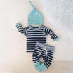 Meihuid 3Pcs Newborn Kid Baby Boy Girl Striped T Shirt Tops Pants Hat Clothes Outfit Set meihuid kopen in de aanbieding Meihuid 3Pcs Newborn Kid Baby Boy Girl Striped T Shirt Tops Pants Hat Clothes Outfit Set meihuid kopen in de aanbieding