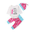 Meihuid Us Newborn Baby Girl Animal Alpaca Tops Romper Pants Leggings Hat Outfit Clothes meihuid kopen in de aanbieding