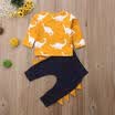 Recién nacido niño bebé niño niña ropa mono mono mameluco trajes conjuntos conjunto