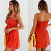 Duopindun Fashion Womens Holiday Strappy Button Ladies Summer Beach Midi Swing Sun Dress duopindun kopen in de aanbieding Duopindun Fashion Womens Holiday Strappy Button Ladies Summer Beach Midi Swing Sun Dress duopindun kopen in de aanbieding