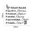 Duopindun New Removable Toilet Rules Quote Wall Sticker Pvc Vinyl Mural Bathroom Decor Diy duopindun kopen in de aanbieding Duopindun New Removable Toilet Rules Quote Wall Sticker Pvc Vinyl Mural Bathroom Decor Diy duopindun kopen in de aanbieding