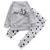 2PCS Baby Boys Toddler Kids Long Sleeve T-shirt TopsPants Clothes Outfits Set