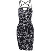 Gbtiger Cat Print Strappy Bodycon Dress gbtiger kopen in de aanbieding Gbtiger Cat Print Strappy Bodycon Dress gbtiger kopen in de aanbieding