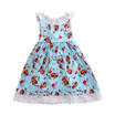 Duopindun Au Baby Pretty Flower Girl Cute Dress Princess Casual Formal Party Lace duopindun kopen in de aanbieding
