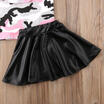 Duopindun Cotton Toddler Kids Baby Girl Camo Tops Pu Leather Skirt Outfit Clothes Summer duopindun kopen in de aanbieding Duopindun Cotton Toddler Kids Baby Girl Camo Tops Pu Leather Skirt Outfit Clothes Summer duopindun kopen in de aanbieding