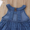 Meihuid Hot Casual Children Girls Princess Dress Outfit Denim Party Sundress Clothes meihuid kopen in de aanbieding