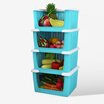 Joy Collection Handsome Fruitvegetable Basket Frame Plastic Combination Easy To Take The Kitchen Vegetablesfruit Storage Shelf Candy Color Four Blue Sl1628W5 joy collection kopen in de aanbieding Joy Collection Handsome Fruitvegetable Basket Frame Plastic Combination Easy To Take The Kitchen Vegetablesfruit Storage Shelf Candy Color Four Blue Sl1628W5 joy collection kopen in de aanbieding