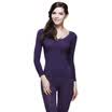 Playboy PLAYBOY 7252 body warm underwear women&39s suit body clothing autumn&winter women&39s body sculpting warm suit violet