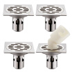 Joy Collection Larsd 8800A 304 Stainless Steel Floor Drain Set Shallow Water Seal Deodorant Bathroom Washing Machine A Kitchen A Wei Package joy collection kopen in de aanbieding Joy Collection Larsd 8800A 304 Stainless Steel Floor Drain Set Shallow Water Seal Deodorant Bathroom Washing Machine A Kitchen A Wei Package joy collection kopen in de aanbieding