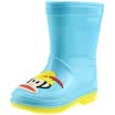 PaulFrank mouth monkey rain boots in the tube waterproof shoes shoes shoes men&women baby fashion boots PF1011 blue 34 yards