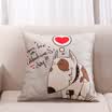 Italian man furniture pillow pillow pillow office sofa cushions pillow car waist pillow cushion with core romantic puppy
