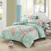 Jie Liya suite of home textiles four sets of cotton cotton cotton horse 15 m&18 m bed universal quilt bed section of the elegant section of the green - green