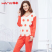 Joy Collection Han Cai Hacai Women39S Autumnwinter Long Sleeved Cotton Ammonia Pajamas Large Dot Printing Can Be Relaxed Outside The Home Clothing Set Orange 16590 joy collection kopen in de aanbieding Joy Collection Han Cai Hacai Women39S Autumnwinter Long Sleeved Cotton Ammonia Pajamas Large Dot Printing Can Be Relaxed Outside The Home Clothing Set Orange 16590 joy collection kopen in de aanbieding