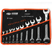 Joy Collection Huafeng Jeweled Hf 8002310 10 Piece Wig Wrench Set Double Headed All Polished Nickel Plated Chrome Mirror joy collection kopen in de aanbieding Joy Collection Huafeng Jeweled Hf 8002310 10 Piece Wig Wrench Set Double Headed All Polished Nickel Plated Chrome Mirror joy collection kopen in de aanbieding