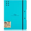 HiBu GuangBo high-quality A4 thick thick test paper clip folder plywood file folder Fei Zi red A6382