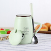 Joy Collection Enjoyment Simple Retro Milk Mug Cup With Coffee Lid Spoon Breakfast Office Water Green joy collection kopen in de aanbieding Joy Collection Enjoyment Simple Retro Milk Mug Cup With Coffee Lid Spoon Breakfast Office Water Green joy collection kopen in de aanbieding