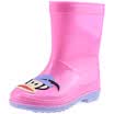 PaulFrank mouth monkey rain boots in the tube waterproof plastic shoes sets of shoes children men&women baby fashion boots PF1011 pink 32 yards