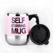 Joy Collection Tropical Forest Mixing Cup Pink Electric Office Rotating Coffee Stainless Steel Lazy Milk Tea To Send His Girlfriend To Wife To Her Boyfriend Birthday Gift Gi joy collection kopen in de aanbieding