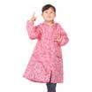 Meow tiger waterproof children cute Tiggo rucksack with bag raincoat poncho 6610 pink S code