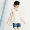 Joy Collection Yixiang Liying 2017 Summer New Sleeveless Yarn Splicing Chiffon Shirt 160421101 White joy collection kopen in de aanbieding Joy Collection Yixiang Liying 2017 Summer New Sleeveless Yarn Splicing Chiffon Shirt 160421101 White joy collection kopen in de aanbieding