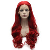 Iwona Synthetic Hair Lace Front Long Wavy Re Wig iwona kopen in de aanbieding