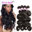 Beautylengthhairbl Beauty Length Malaysia Virgin Hair Body Wave Human Weave 4 Bundles 100 Unprocessed Weft Extension Natual Color beautylengthhairbl kopen in de aanbieding